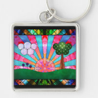 Canticle of the Sun Keychain