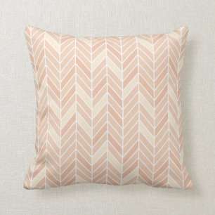 Cantilevered Chevron narrow blush Cushion