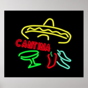 Cantina Neon Sign
