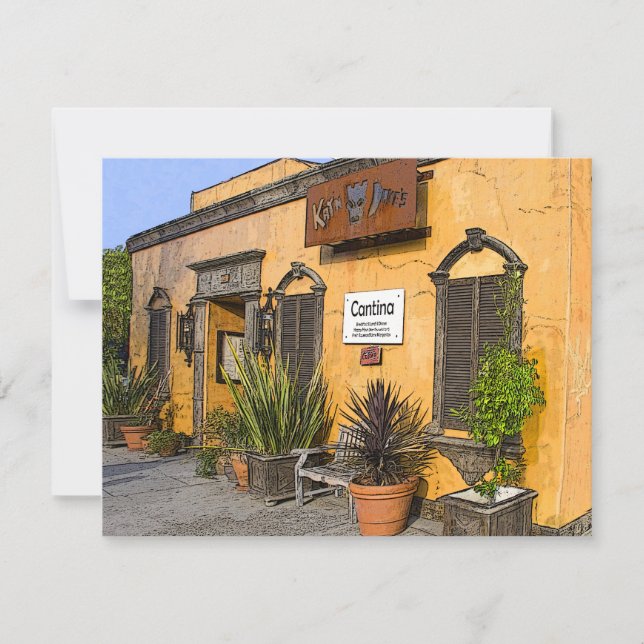 "Cantina" Personalised Invitations (Front)