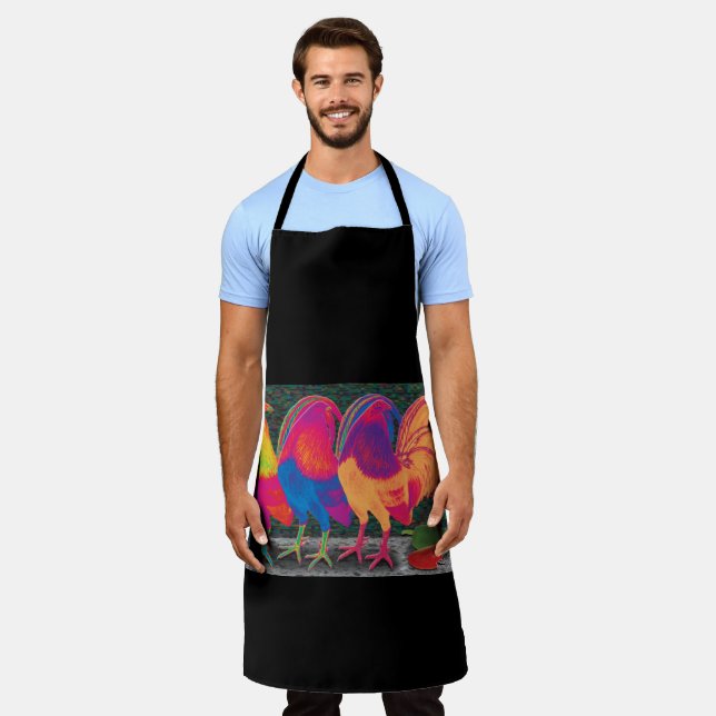 Cantina Roosters Apron (Worn)