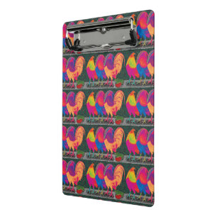 Cantina Roosters Mini Clipboard