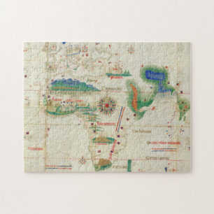 Cantino Planisphere   1502 Jigsaw Puzzle