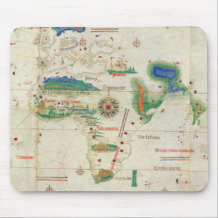 Cantino Planisphere 1502 Mouse Mat