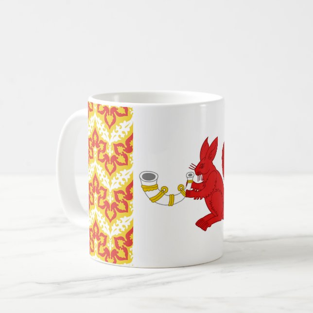 Canton of Akornebir Populace Badge Coffee Mug (Front Left)