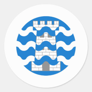 Canton of Bard's Keep Populace Badge Classic Round Sticker