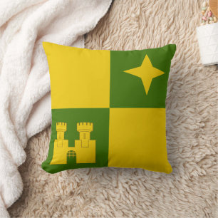 Canton of Castle North Populace Badge Throw Pillow