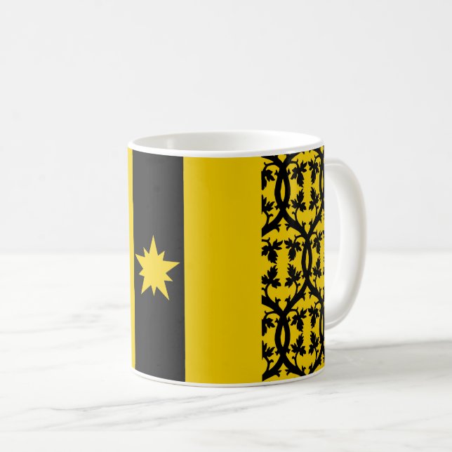 Canton of Chemin Noir Populace Badge Coffee Mug (Front Right)