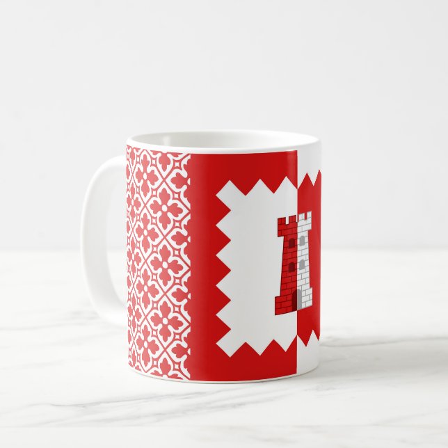 Canton of Cydllan Downs Populace Badge Coffee Mug (Front Left)