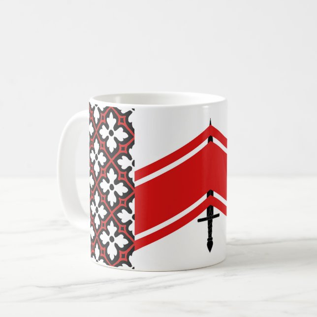 Canton of Eoforwic Populace Badge Coffee Mug (Front Left)