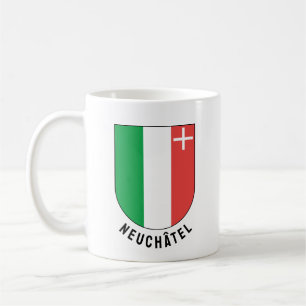 Canton of Neuchâtel coat of arms Coffee Mug