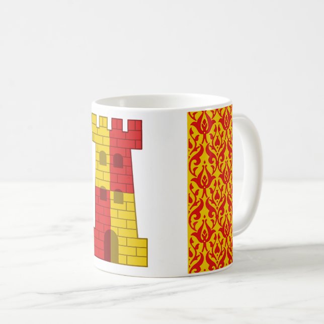 Canton of Rokkehealdan Populace Badge Coffee Mug (Front Right)