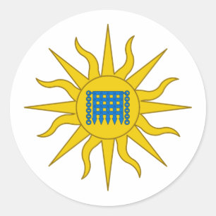 Canton of Summergate Populace Badge Classic Round Sticker