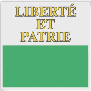 Canton of Vaud flag, Switzerland