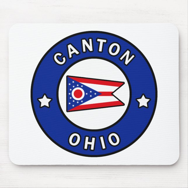 Canton Ohio Mouse Mat (Front)
