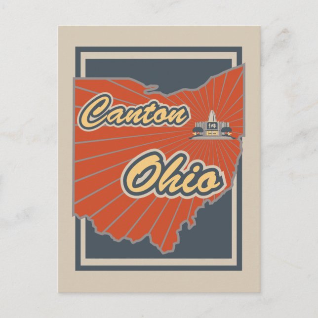 Canton, Ohio Postcard - Travel Postcard (Front)