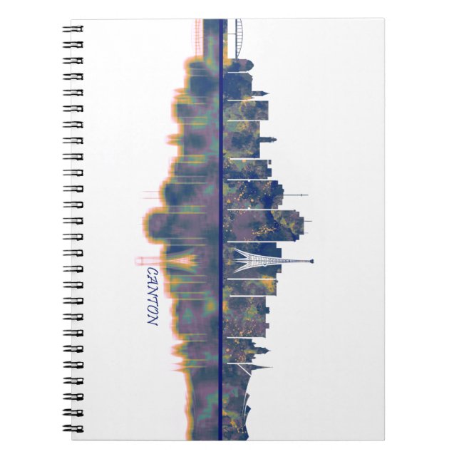 Canton Skyline Notebook (Front)