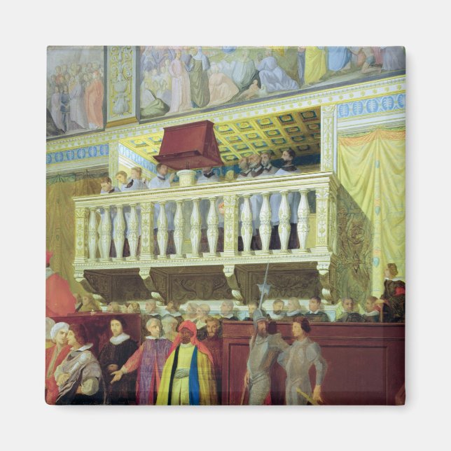 Cantoria in the Sistine Chapel Magnet (Front)