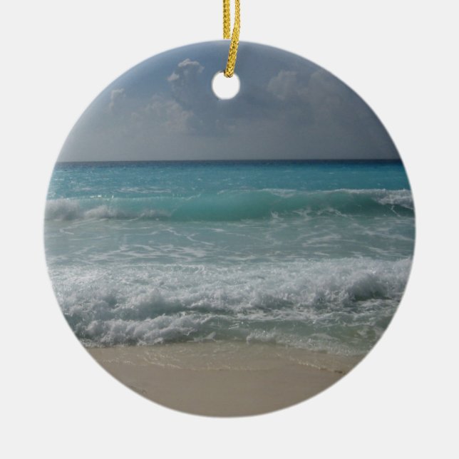 Canun Waves Ornament (Front)