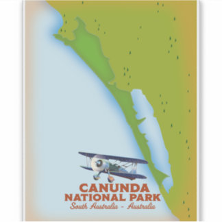 Canunda national park South australia map