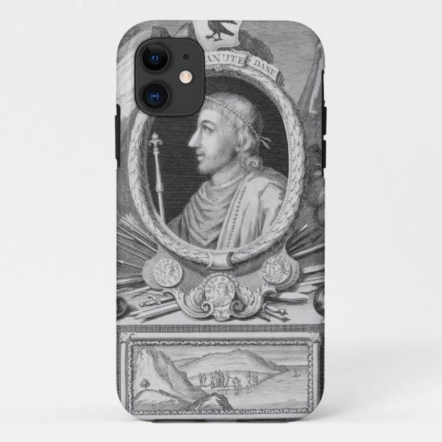 Canute the Great (d.1035) King of England, Denmark Case-Mate iPhone Case (Back)