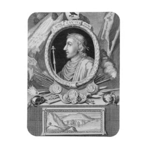 Canute the Great (d.1035) King of England, Denmark Magnet