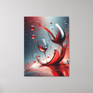 CANVA WALL WINE ART CANVAS PRINT