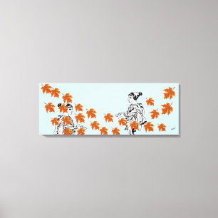 Canvas Art : Autumn Leaf