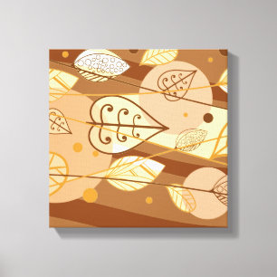 Canvas Art-Autumn Leaves Print
