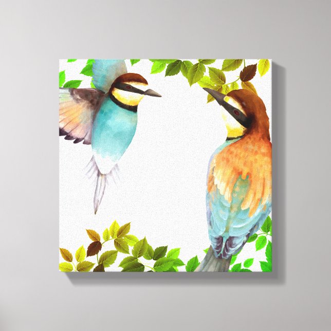 Canvas Art-Birds Print (Front)