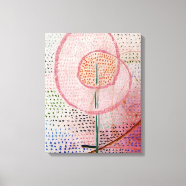 Canvas Art Blossoming 1934 by Paul Klee, Abstract (Front)