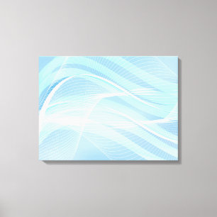 Canvas Art-Blue Abstract Print