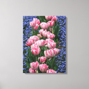 Canvas Art-Pink Tulips Print