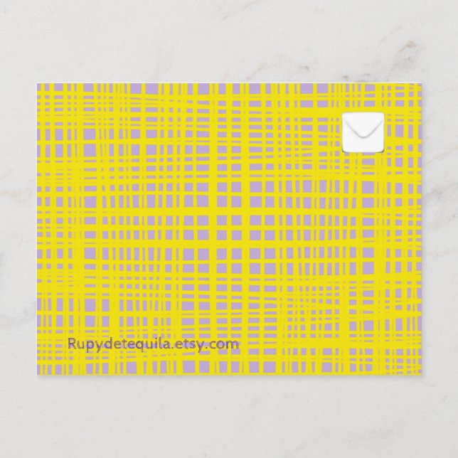 Canvas Art Postcard (Back)
