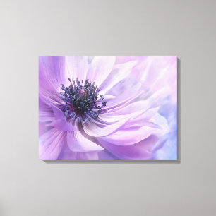 Canvas Art-Purple Flower