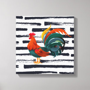Canvas Art-Rooster