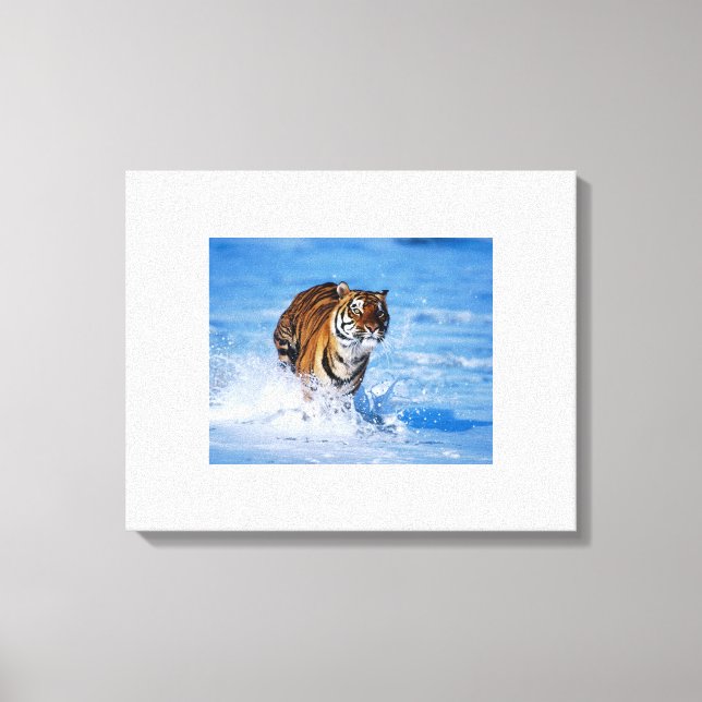 Canvas Art-Tiger Print (Front)