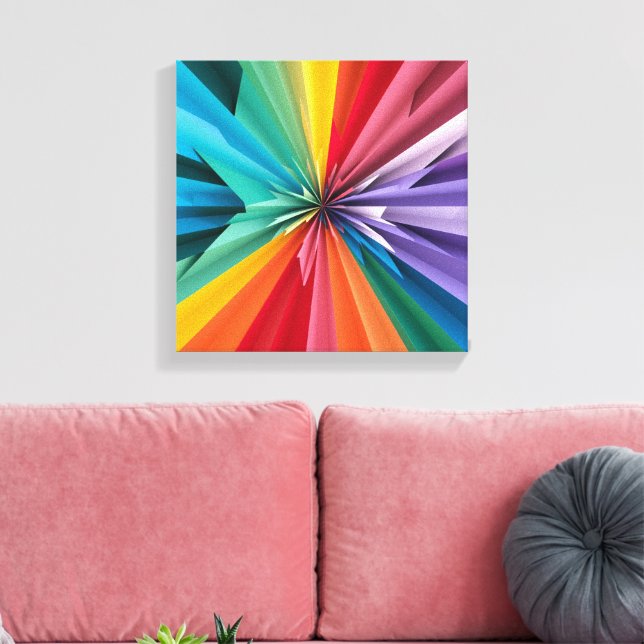Canvas attractive art print (Insitu(LivingRoom))