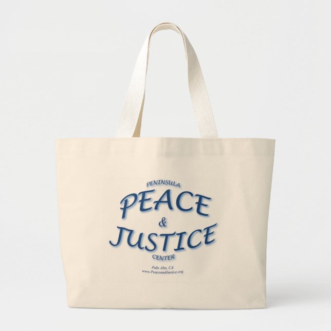 Canvas Bag - Peace and Justice (Front)