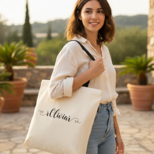 Canvas bags for bridesmaids Personalized gift bags