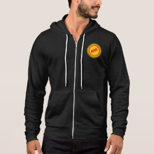 Canvas Black SUN Neglass Coat Hoodie