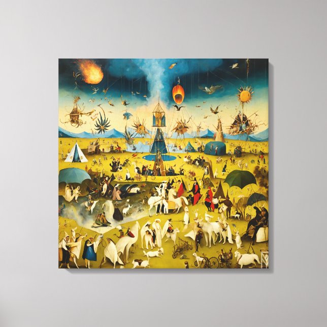 Canvas Bosch and the Fury of Burning Man (Front)