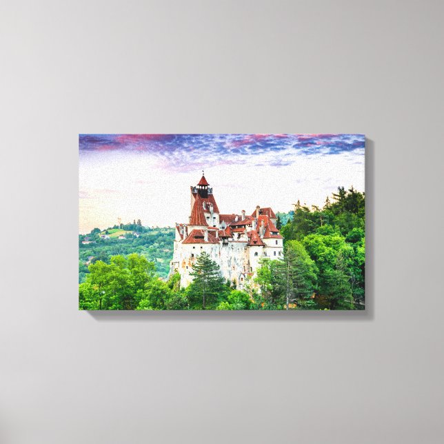 Canvas Bran Castle Print (Front)