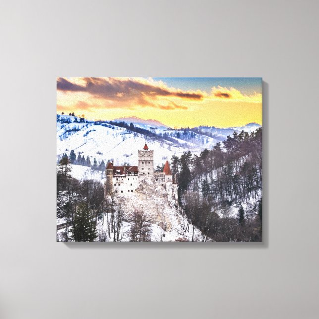 Canvas Bran Castle Print (Front)