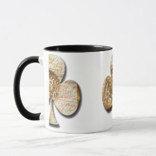 Canvas clover mug