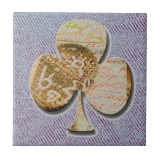 Canvas clover tile