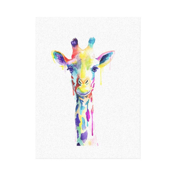 Giraffe Canvas Prints & Wall Art Zazzle.co.uk