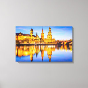 Canvas Dresdan Print