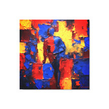 Canvas Expressive Abstract Decorative