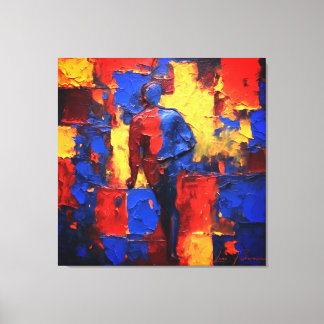 Canvas Expressive Abstract Decorative